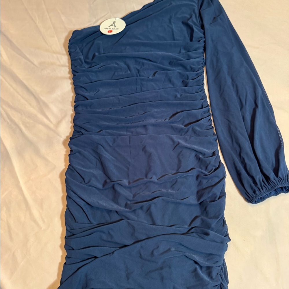 Anrabess Navy Blue Dress